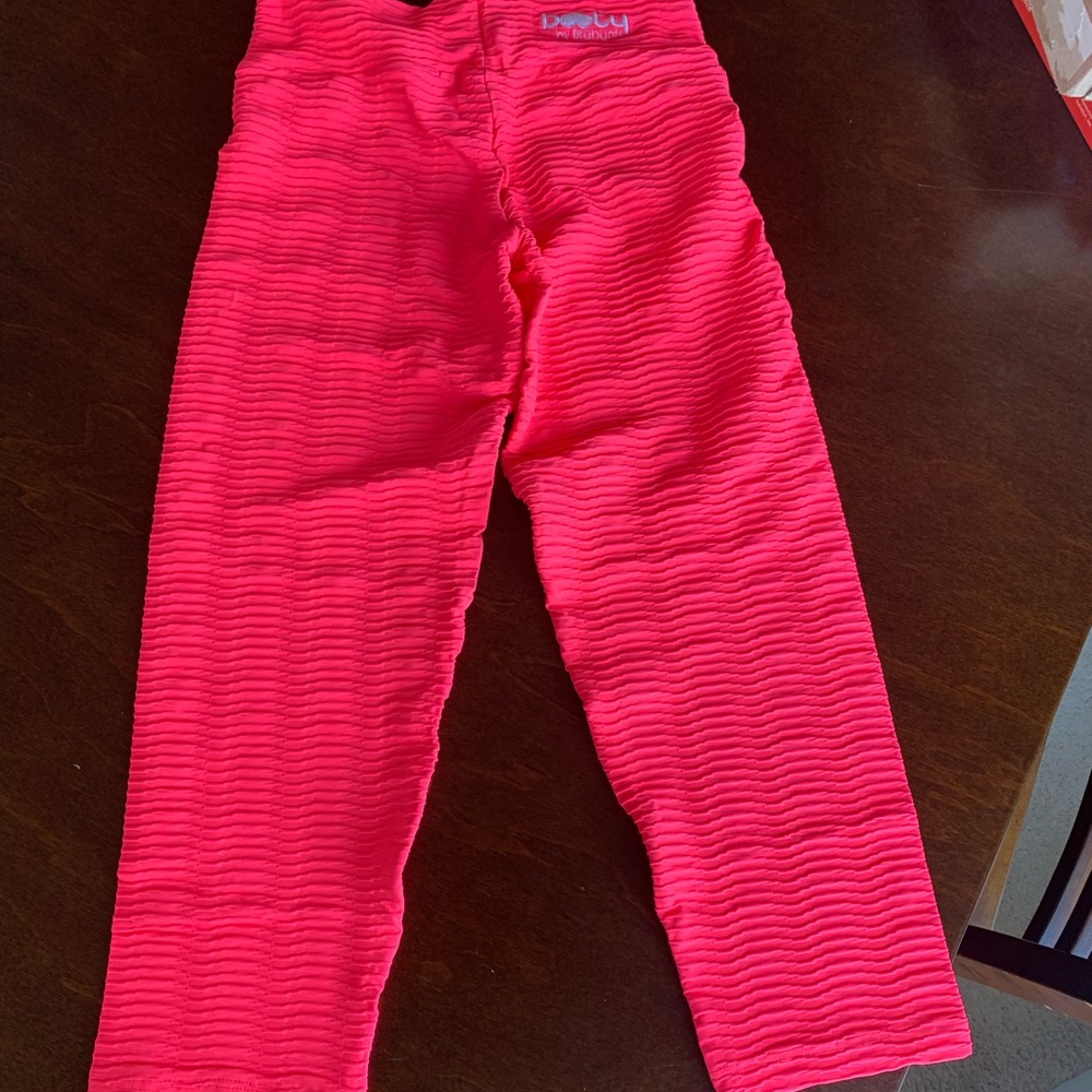Booty by Brabants Cropped Leggings - Original, Bright Pink